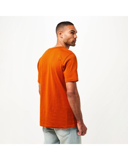 Boss Natural Tales T-Shirt With Logo Patch Premium Cotton for men