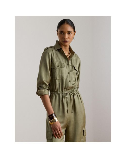 Ralph Lauren Green Jumpsuit