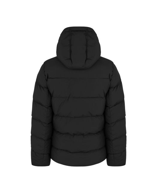 Pyrenex Black Spoutnic Mini Ripstop Removable Hood Puffer Jacket for men