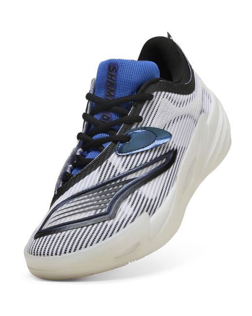 PUMA Blue All-Pro Nitro 2 Shammgo Basketball Trainers for men