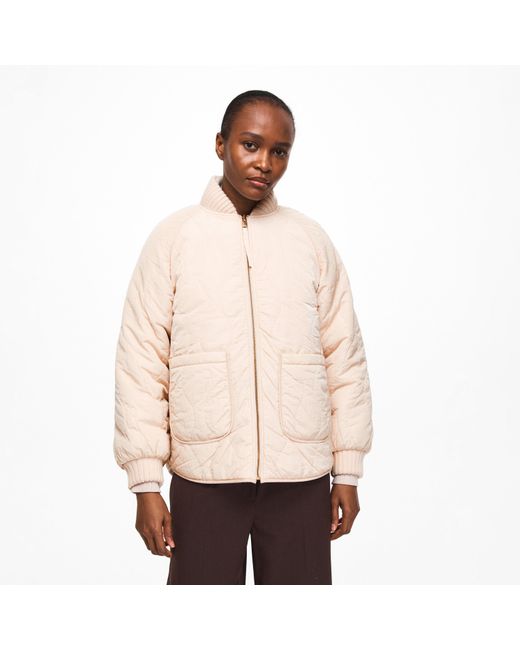 Varley Natural Serina Reversible Quilt Jacket