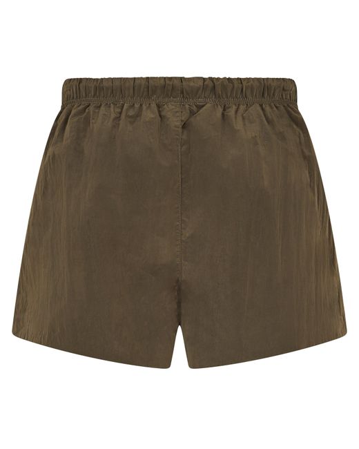Fear Of God Green Adults Fleece Jogger Shorts