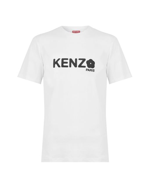 KENZO White Boke Flower T-Shirt for men