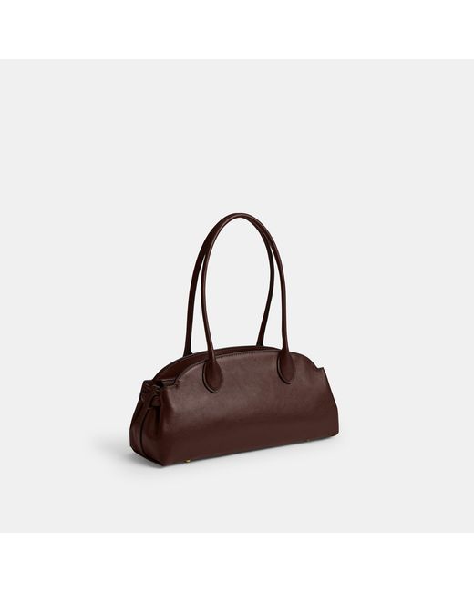 COACH Brown Empire Carryall Satchel Bag