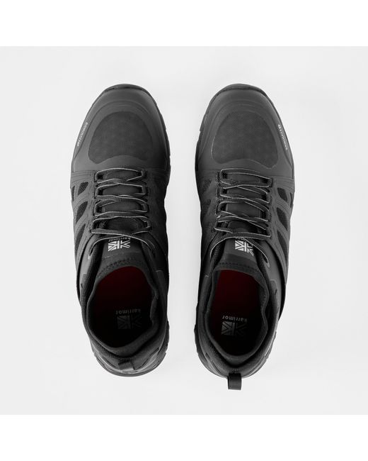 Karrimor Black Dominator Waterproof Walking Shoes for men