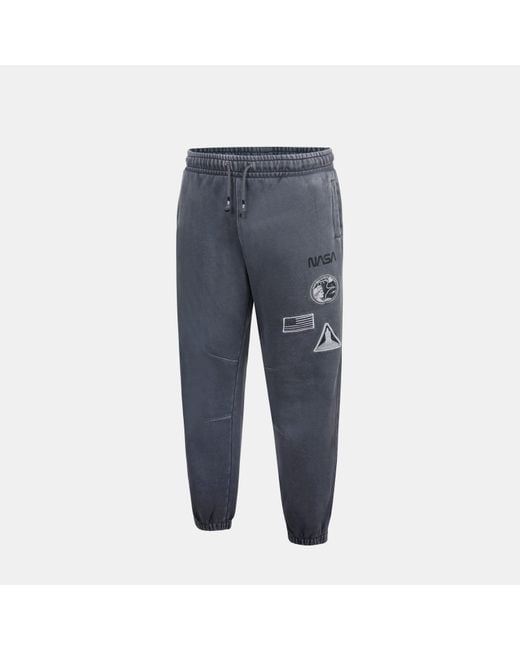 SoulCal & Co California Blue Soul Nasa Closed Hem Fleece Joggers for men
