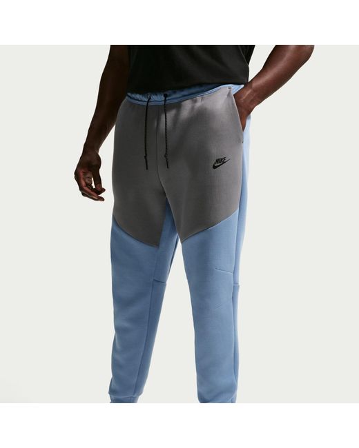 Nike Blue Tech Fleece Pants for men