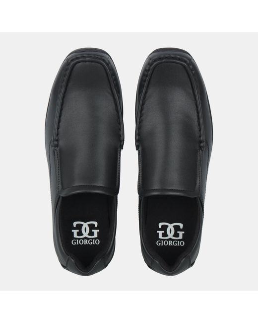 GIORGIO Black Bexley Slip On Shoe for men