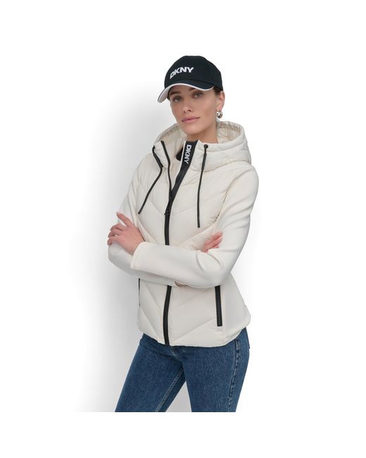 DKNY Blue Multi-Purpose Hybrid Jacket
