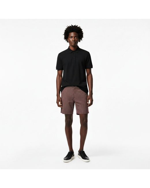 Boss Purple Fleece Shorts for men