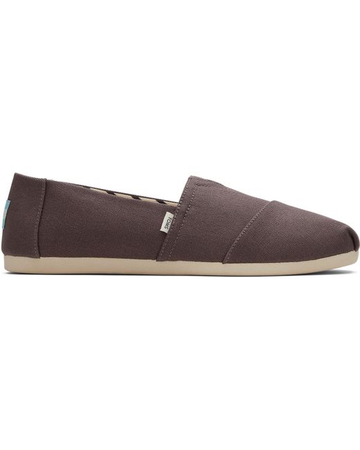 TOMS Brown Alpargata Canvas Shoes for men