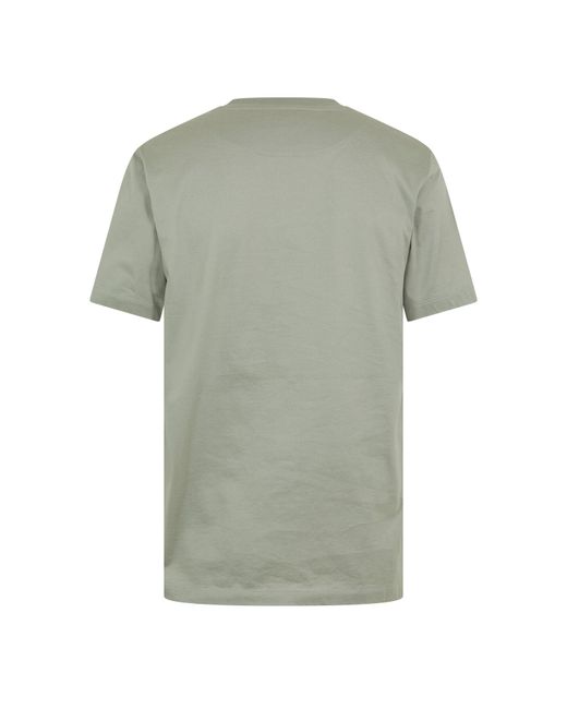 Belstaff Green Steel T-Shirt for men