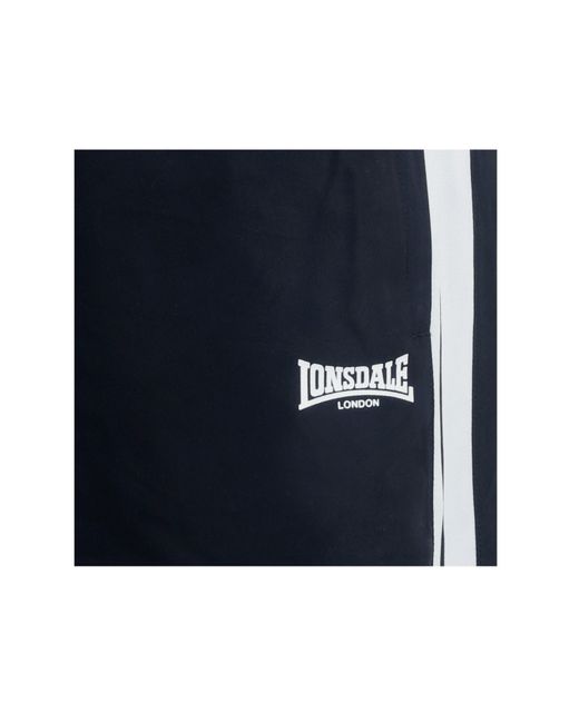 Lonsdale Blue 2 Stripe Ch Woven Pant for men