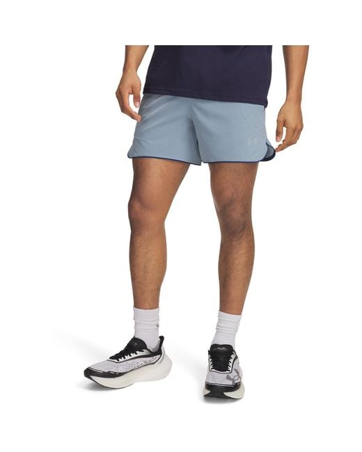 Under Armour Blue Velociti Pro Vent Running Shorts for men