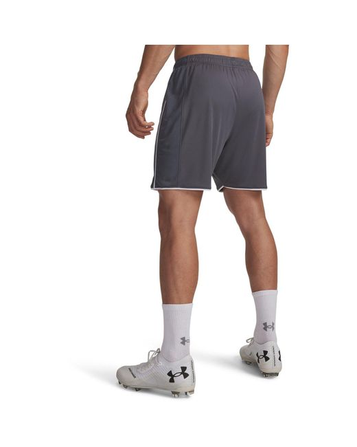 Under Armour Blue Chall Trainer Performance Gym Shorts for men