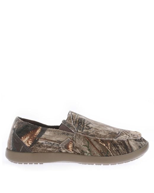 CROCSTM Gray Santa Cruz Loafers for men