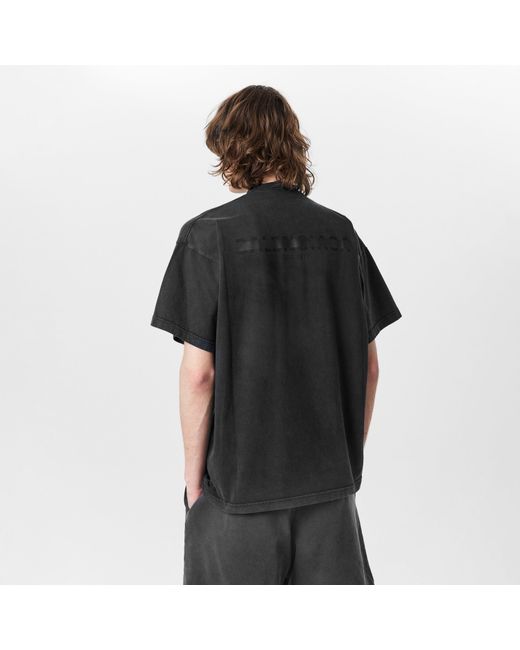 Balenciaga Black Oversized T-Shirt for men