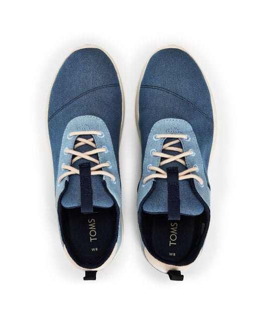 TOMS Blue Cabrillo Sneaker Ladies