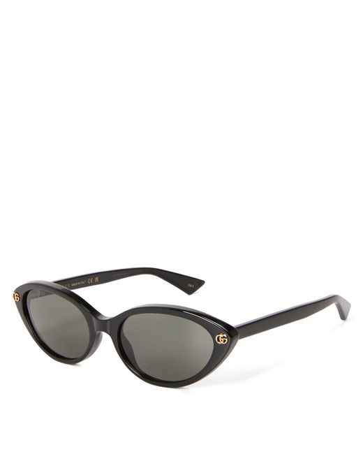 Gucci Gray Gg2110S Oval Sunglasses