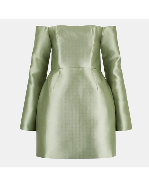 Odd Muse Green Ultimate Muse Tulip Skirt Mini Dress