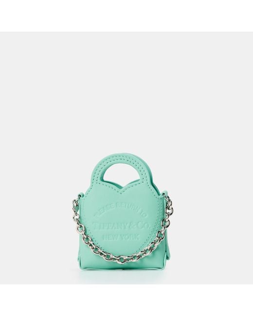 Tiffany & Co Green Nano Bag, Mini Design Handbag