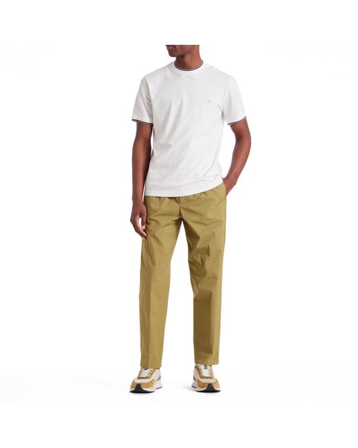 Paul Smith White Logo Patch T-Shirt for men