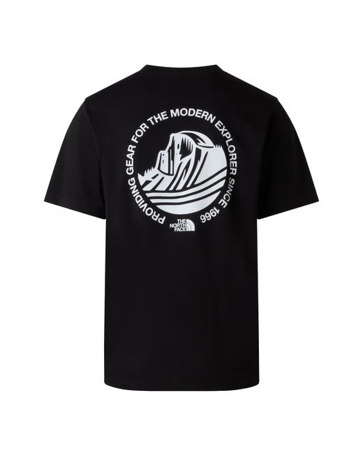 The North Face Black Tnf Monte Graph Tee for men