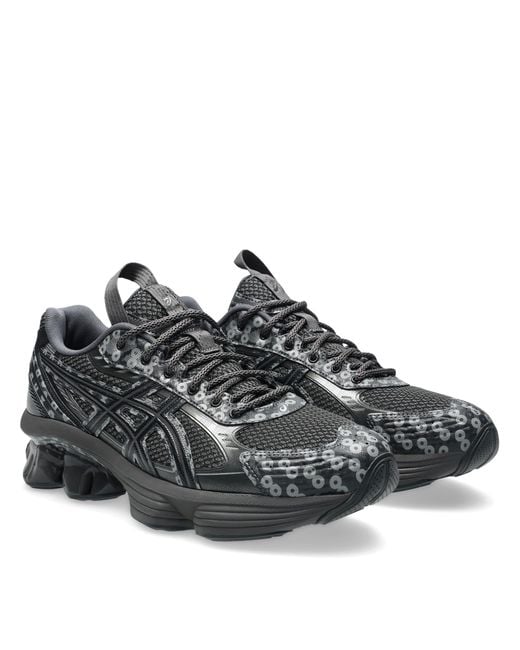 Asics Black Us7-S Gel-Kinetic Fluent Shoes for men