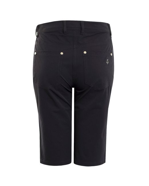 Calvin Klein Black Bermuda Golf Trousers