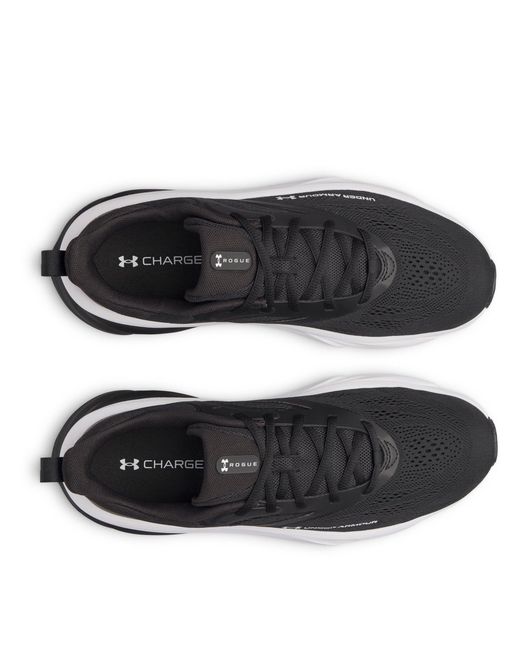 Under Armour Black Ua Charged+ Rogue 6 for men