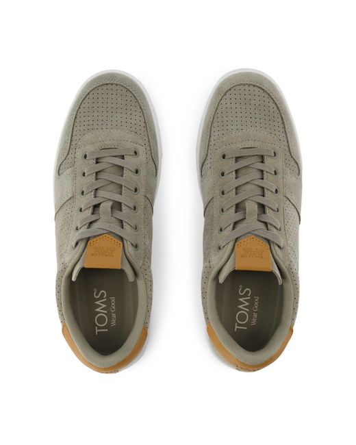 TOMS Green Trvl Lite Court Low-Top Trainers for men