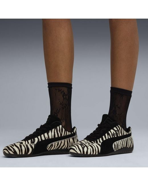 PUMA Black Speedcat Pony Low-Top Trainers