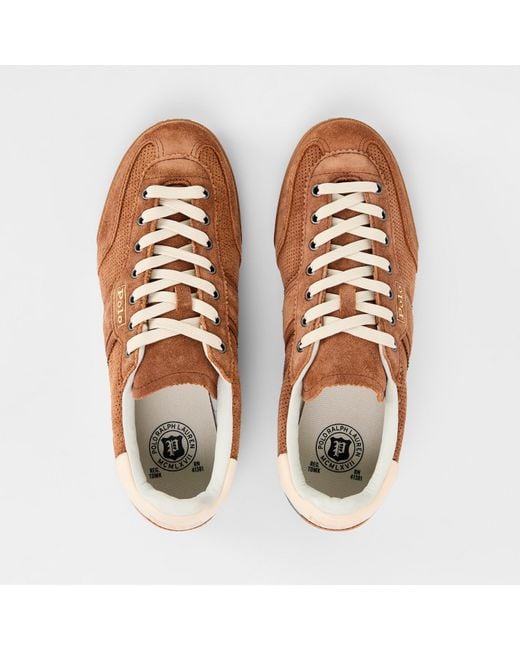 Polo Ralph Lauren Brown Hester Runners