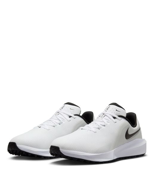Nike White Infinity G 24 Golf Shoes for men
