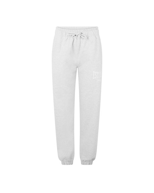 Everlast White Est1910 Logo Jogger