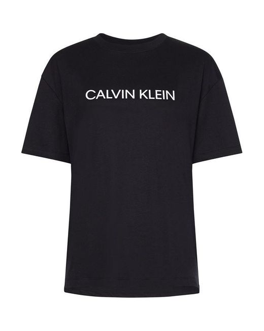 Calvin Klein Black Essential Bf Logo T Shirt