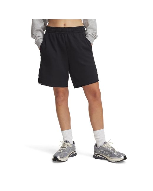 Under Armour Black Fleece Jogger Shorts