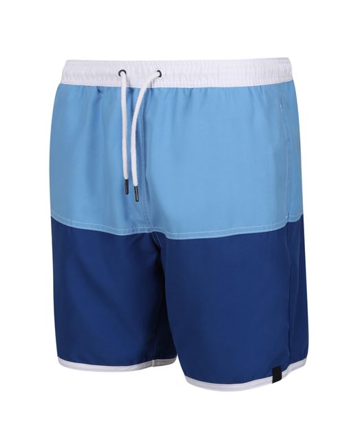 Regatta Blue Benicio Swim Shorts for men