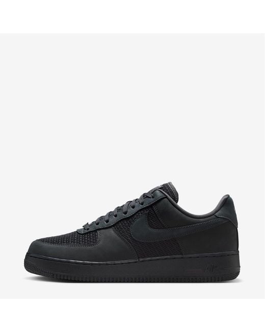 Nike Black Air Force 1 07 Shoes for men