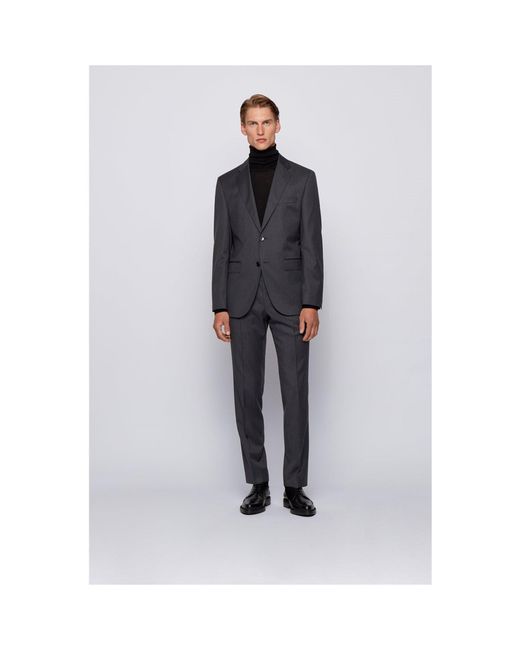 Boss Blue Gibson Suit Trousers for men
