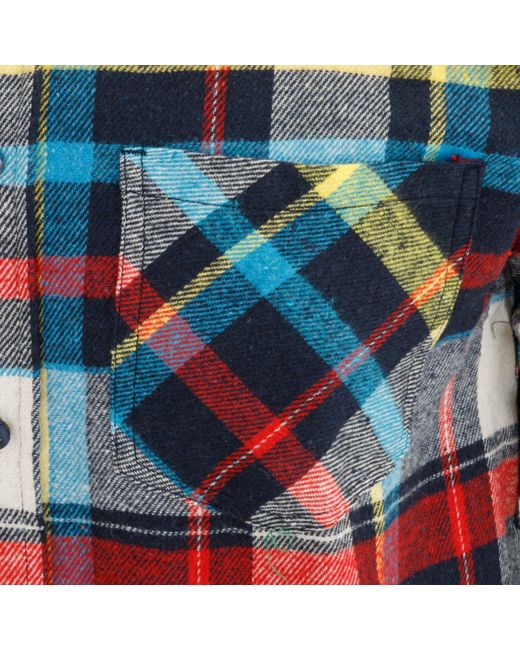 Firetrap Blue Check Shirt for men
