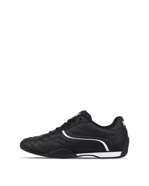 Lonsdale Black Camden Trainers for men