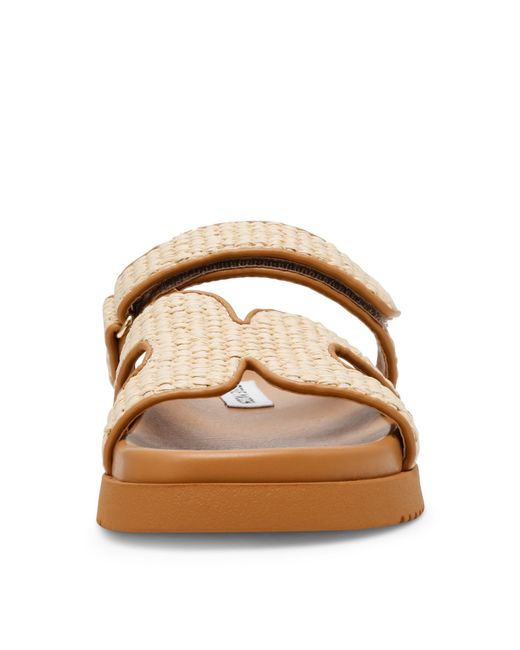 Steve Madden Brown Missile Flat Sandals