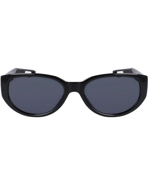 Nike Blue Nv07 Oval Sunglasses