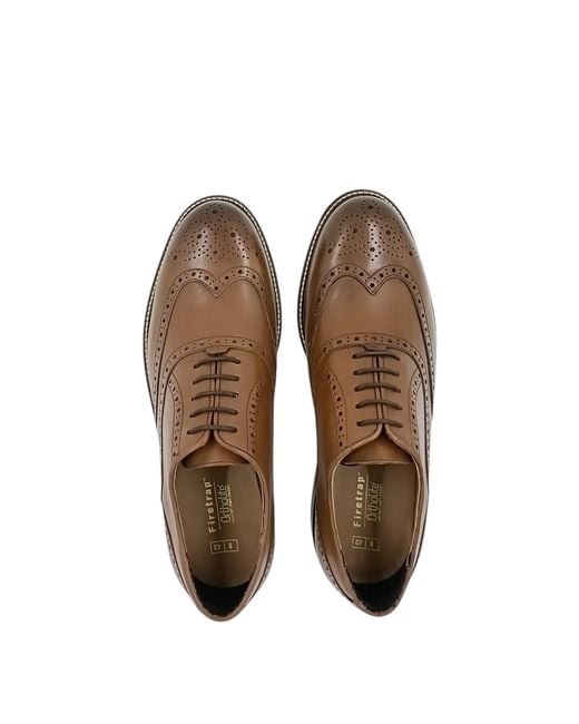 Firetrap Brown Spencer Shoes for men