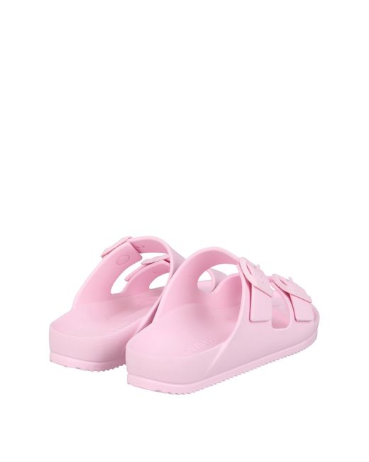 Jack Wills Pink Two Strap Sandals