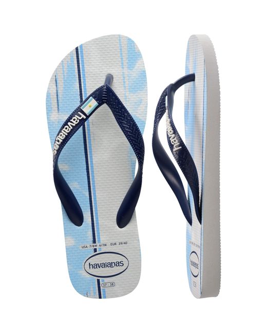 Havaianas Blue Flip Flops for men