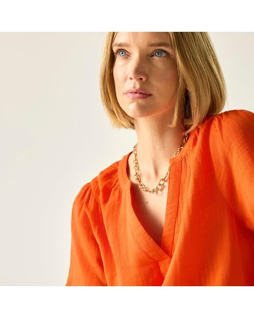Regatta Orange Selen Lightweight Shirt