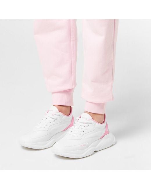 HUGO White Leon Runners