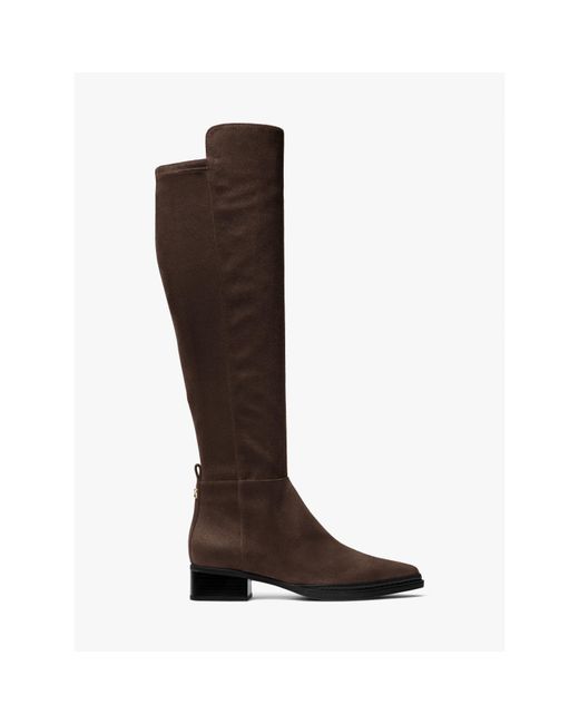 MICHAEL Michael Kors Brown Bromley Flat Boots